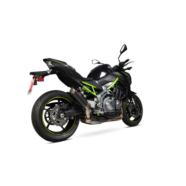Scorpion Exhaust Kawasaki Z900 2017 - 2019 RP1-GP Slip-on Carbon Fibre Sleeve